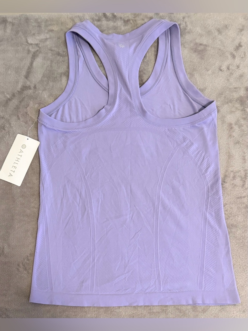 Athleta - Purple - Women’s Momentum Seamless Tank - Medium - New With Tag - Picture 2 of 6